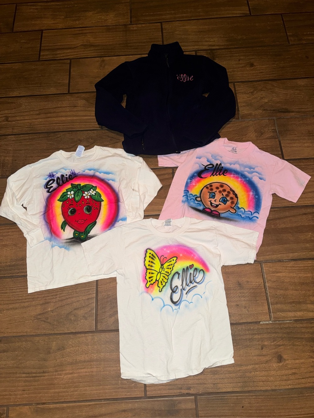Girls name “Ellie” Graphic tops